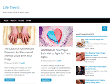 Tablet Screenshot of lifetrend.net